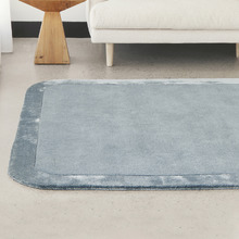 Blue Rivia Hand-Tufted Wool & Viscose Rug