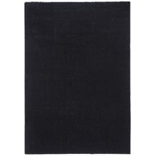 Black Selma Plush Shag Rug