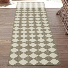 Taupe Rishi Newport Indoor/Outdoor Runner