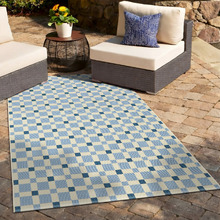 Blue Clement Indoor/Outdoor Rug