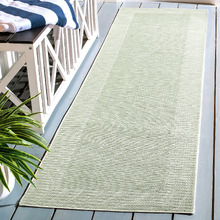 Patio Nero Flat Weave Indoor/Outdoor Runner