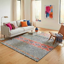Lia Boho Round Rug