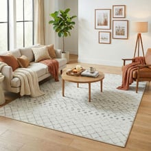 Alma Scandi Round Rug