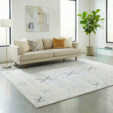 Grey Zoey Aztec Rug