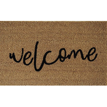 Natural Welcome Coir Doormat