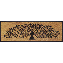 Rubber and Coir Tree of Life Door Mat