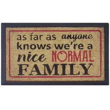 Normal Family Coir & Rubber Doormat