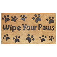 Wipe Your Paws Coir Doormat