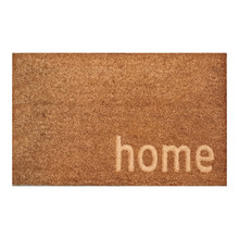 Embossed Home PVC Backed Coconut Coir Doormat