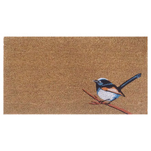 Blue Wren Coir Doormat