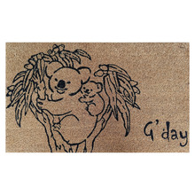 Koala on Branch Coir Doormat