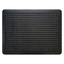 Black Anti-Fatigue Rubber Doormat