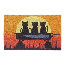 Kittens Sun Coconut Coir Doormat