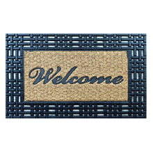 Welcome Rubber & Coir Doormat