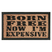 Born Free Now Expensive Coconut Coir Doormat