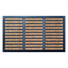 Brush Rubber & Coir Doormat