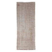 Pirr Two Tone Bubble Hand-Woven Jute Runner