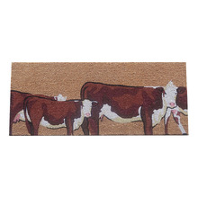 Quinn Cow Coir Doormat