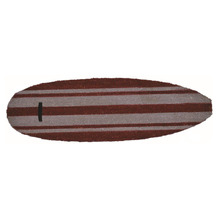 Red Surfboard Coir Doormat