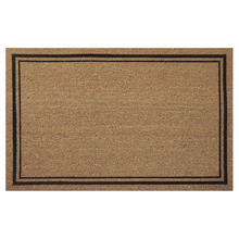 Thin Double Border Coir Doormat