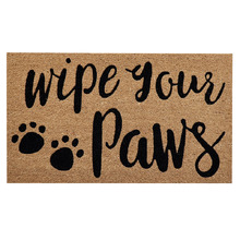 Wipe Your Paws Coir Doormat