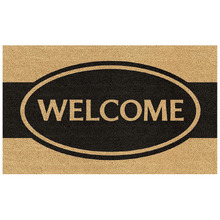 Classic Welcome Coir Doormat