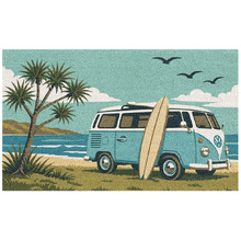 Kombi Beach Coir Doormat