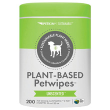 Unscented Plant-Based Pet Wipes