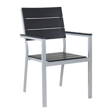 Grey Hart Aluminium Outdoor Dining Chair