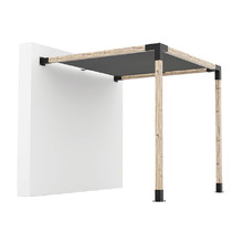 Toja Grid Wall Mount Pergola Bracket & Square Shade Sail Set