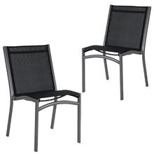 Waratah Aluminium Outdoor Sling Dining Chair (Set of 2)