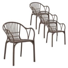 Milan Outdoor Dining Chairs (Set of 4)