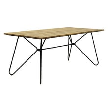 Peninsula Acacia Wood Outdoor Dining Table
