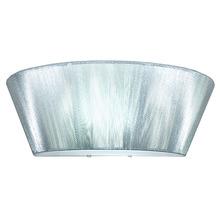 Paolo Silver Metal Wall Sconce