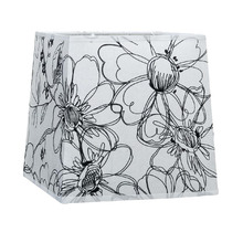 Alyssa Square Silk Patterned Lamp Shades