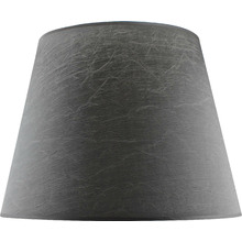 Legend Grey Silk Taper Shade