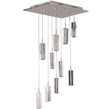 Cubo 10 Light Crystal Pendant