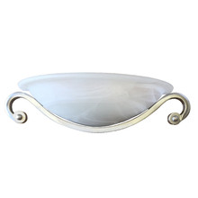 Serena Alabaster Glass Wall Light