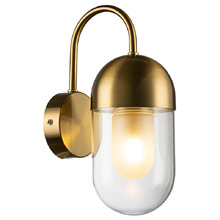 Venice Steel & Glass Wall Sconce