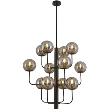 Clarie 12 Light Glass Pendant