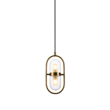 Bettina Glass 2 Light Pendant