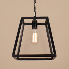 Creswick Vintage Glass Pane 1 Light Pendant