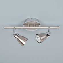 Greer Steel 2-Light Bar Spotlight