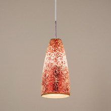 Duomo Red Mosaic Glass Pendant Light