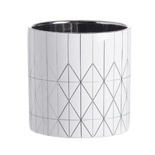 Geo Ceramic Plant Pot