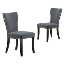 Ansel Rubberwood Dining Chairs (Set of 2)