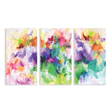 Rainbow Bright 3 Piece Canvas Print