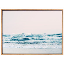 Gazing Over The Ocean Edge Canvas Wall Art