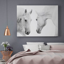 White Horse Pair Artwork