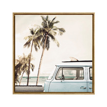 Van Life Framed Canvas Wall Art